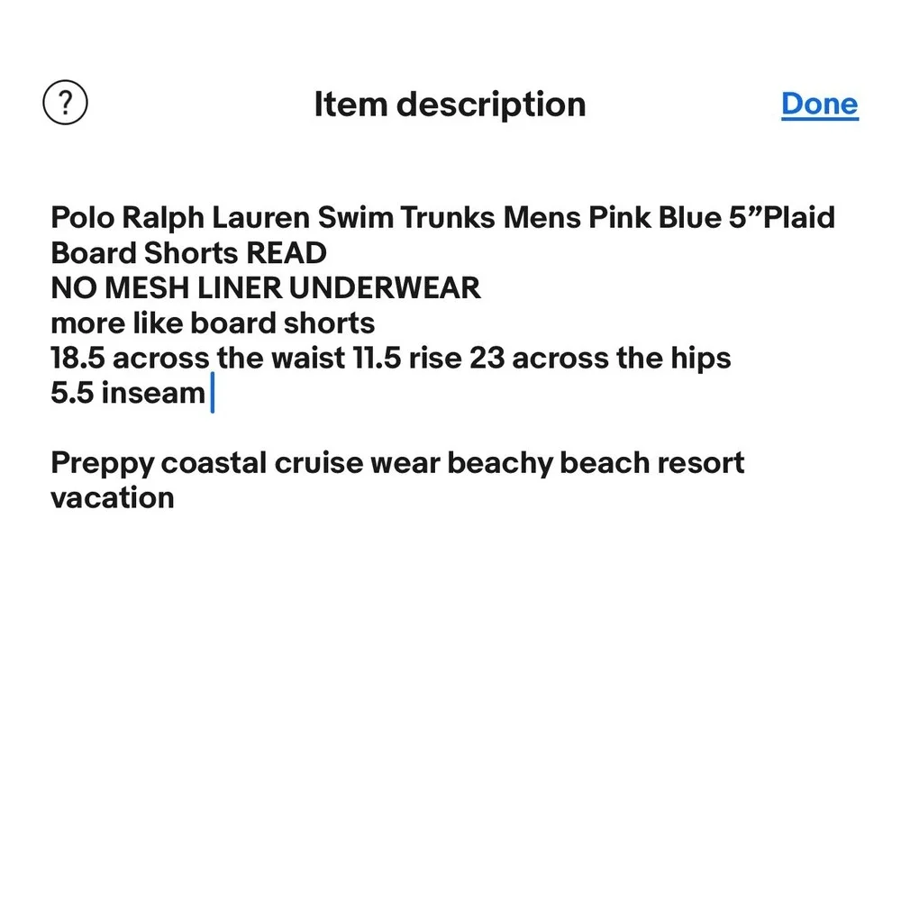Polo by Ralph Lauren Multicolor Plaid Swim Board Shorts